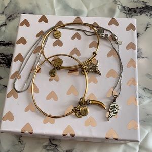 Alex And Ani Bracelets and Necklace Bundle